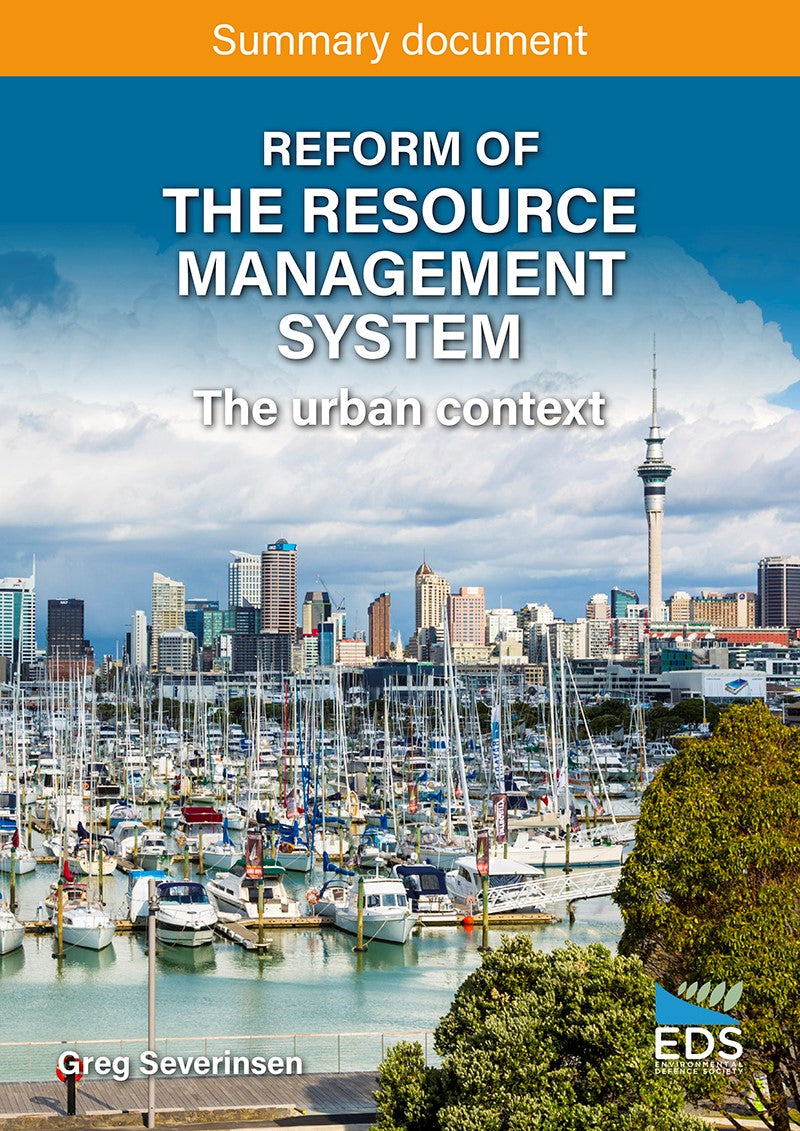 Reform of the Resource Management System: The Urban Context (Summary Report)