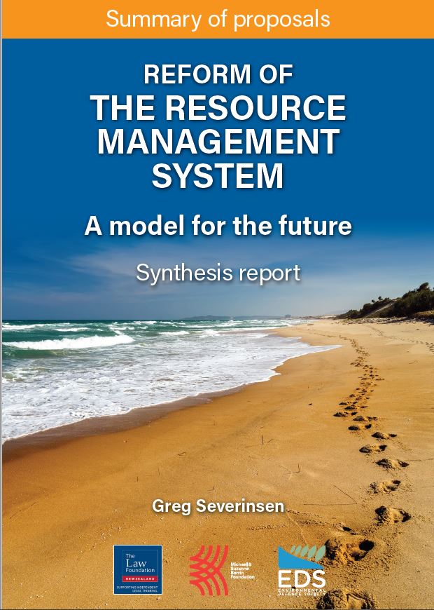 Reform of the Resource Management System: A model for the future (Summary of Proposals)