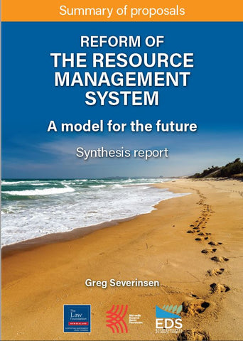 Reform of the Resource Management System: A model for the future (Summary of Proposals)